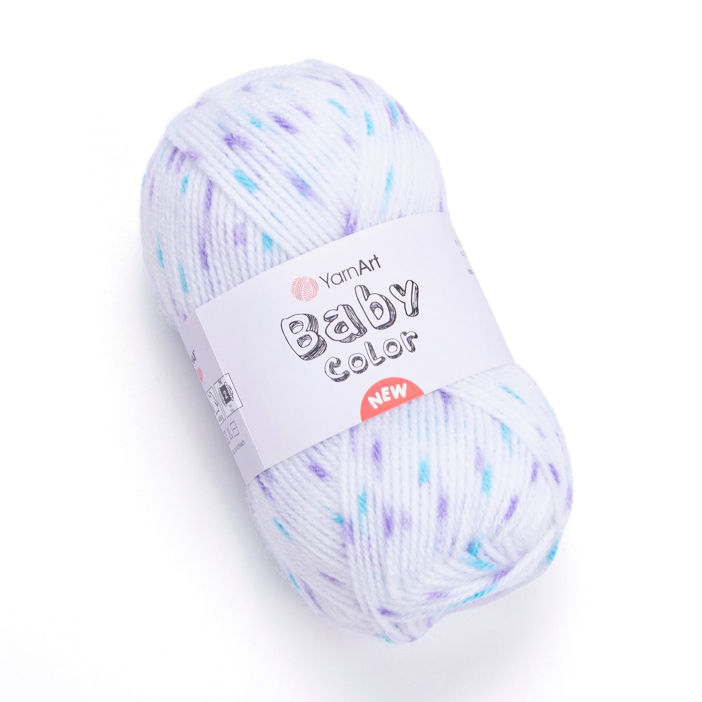 Laine BABY COLOR 50g - 100% acrylique