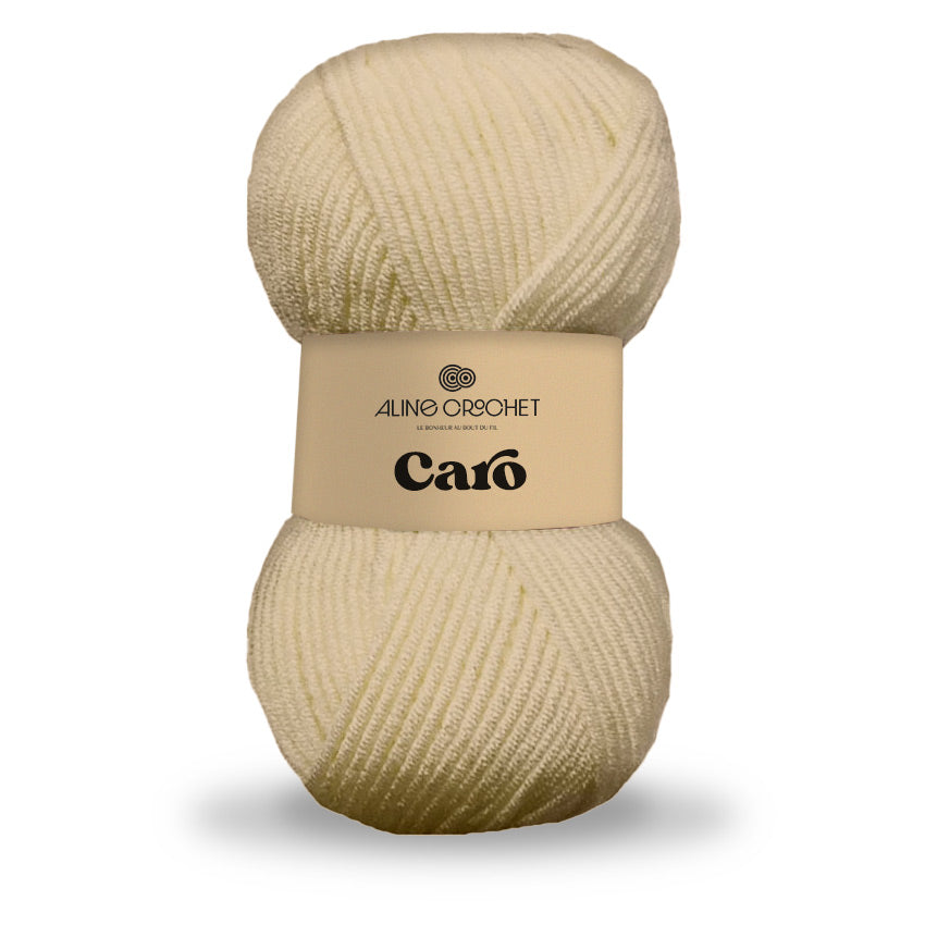Laine CARO 100g - 100% acrylique, qualité supérieure