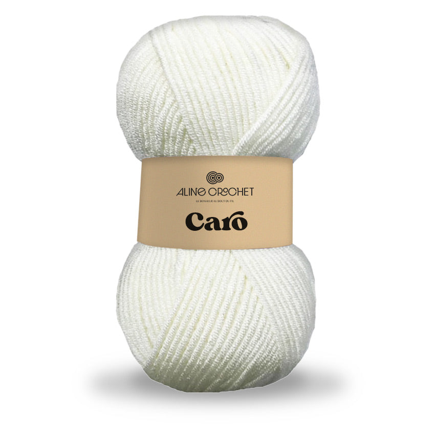 Laine CARO 100g - 100% acrylique, qualité supérieure