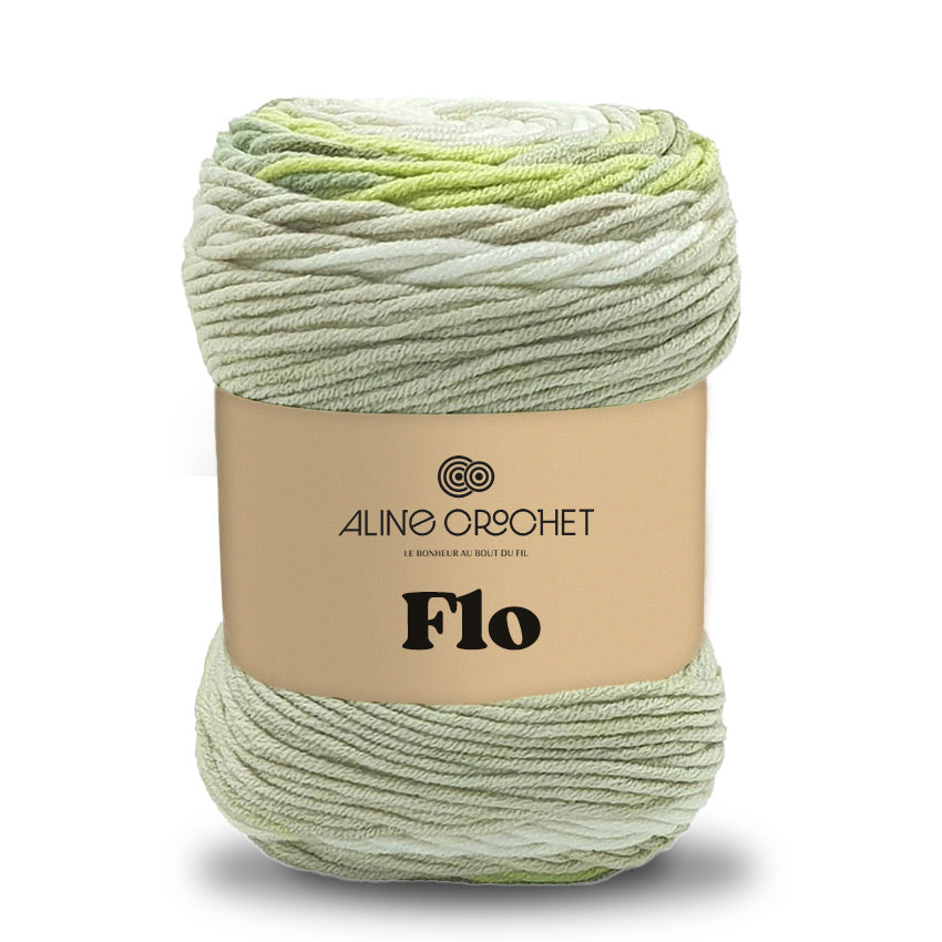 Laine FLO 100g - 100% acrylique, qualité supérieure