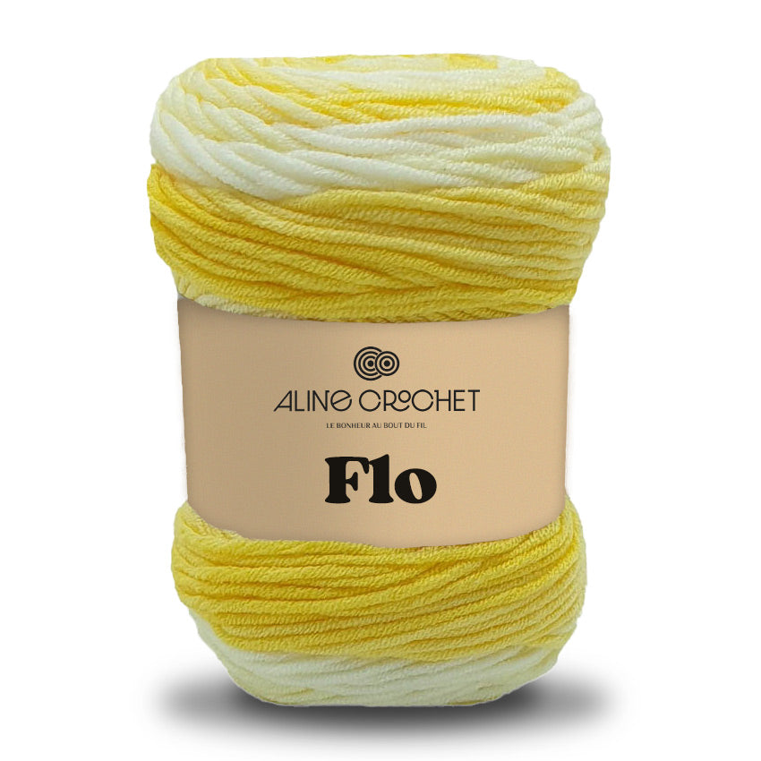 Laine FLO 100g - 100% acrylique, qualité supérieure