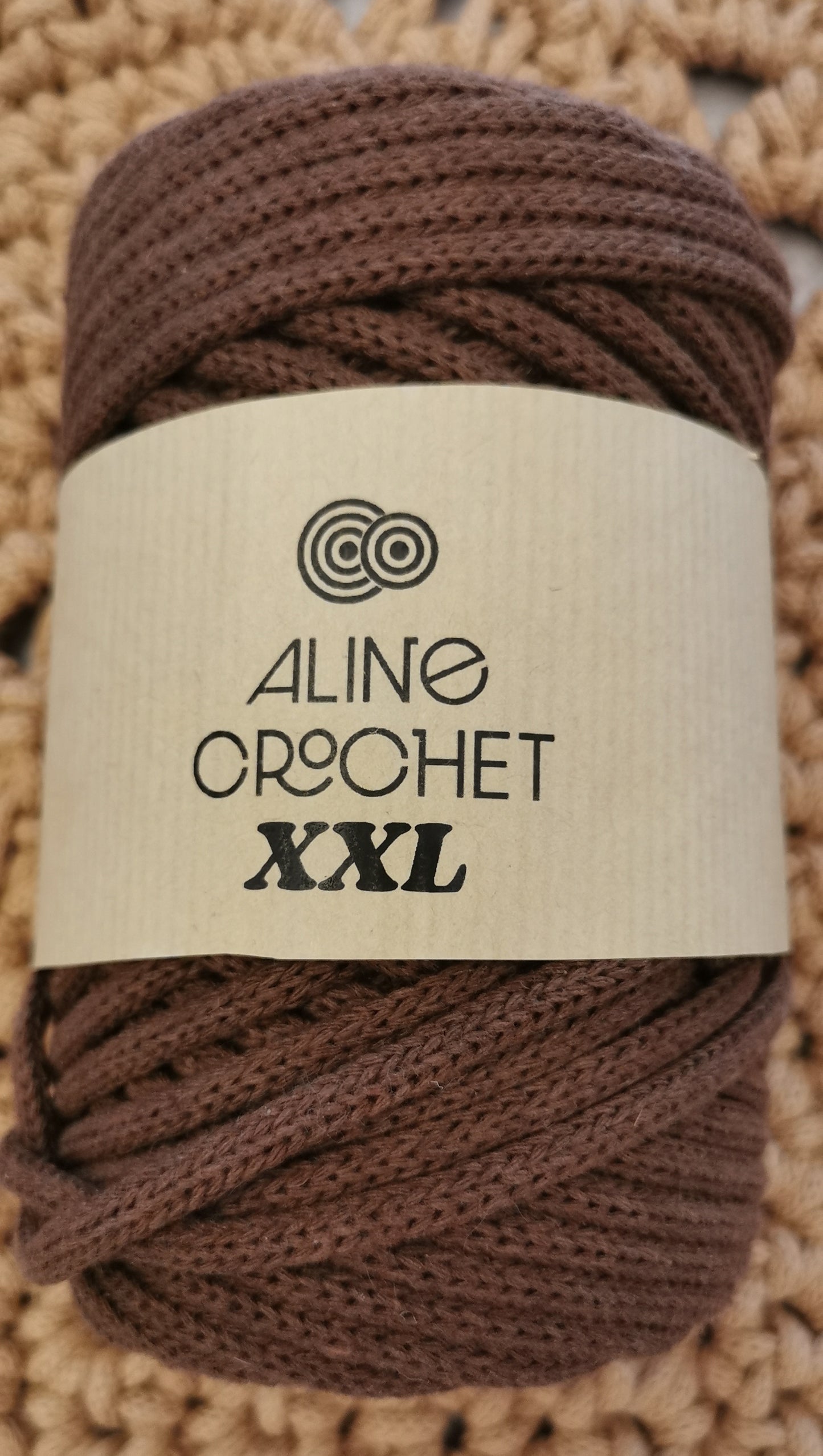 Cordon XXL Coton macramé 70% recyclé, 30% polyester