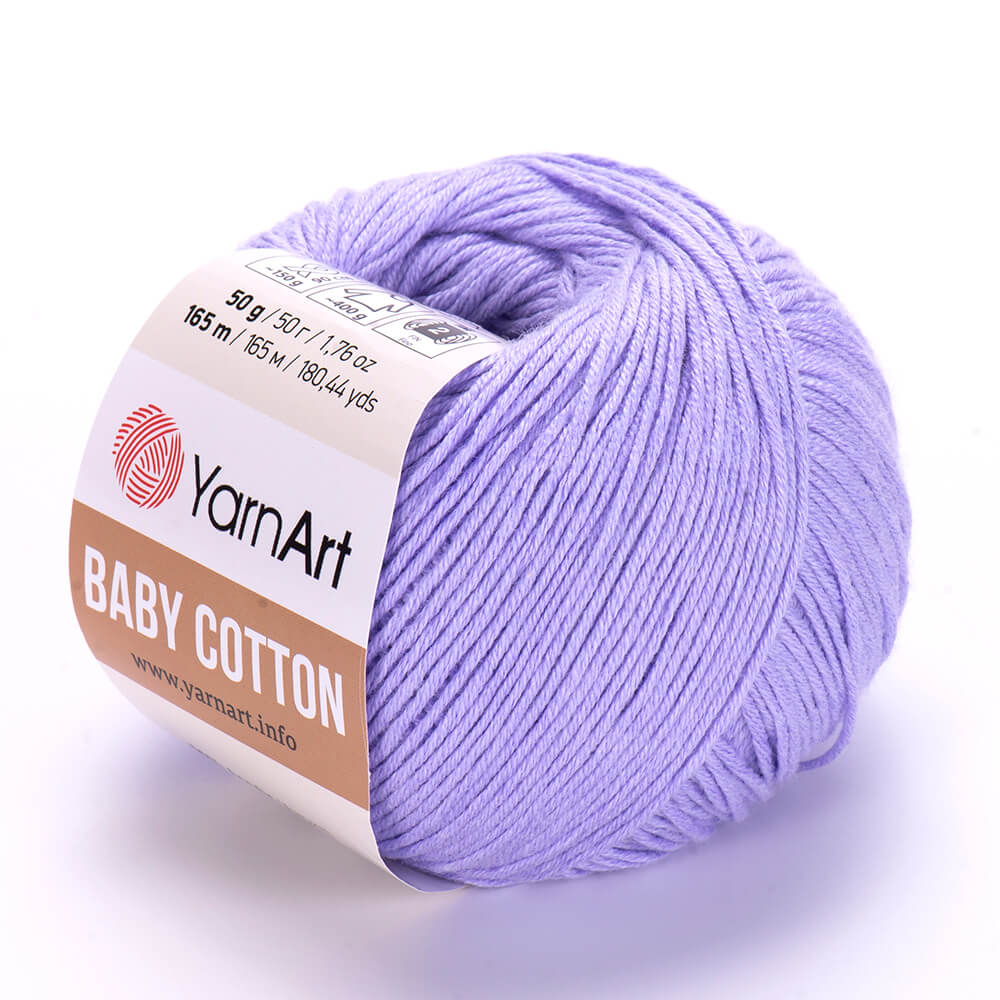 Laine BABY COTON 50g - 50% acrylique, 50% coton