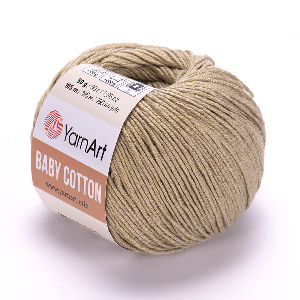 Laine BABY COTON 50g - 50% acrylique, 50% coton