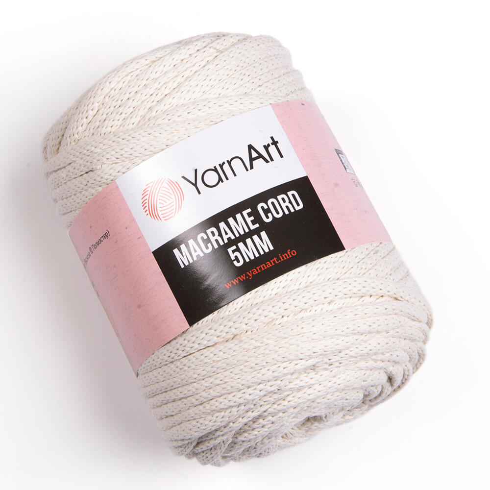 MACRAME CORD 500g - 60% coton, 40% viscose & polyester