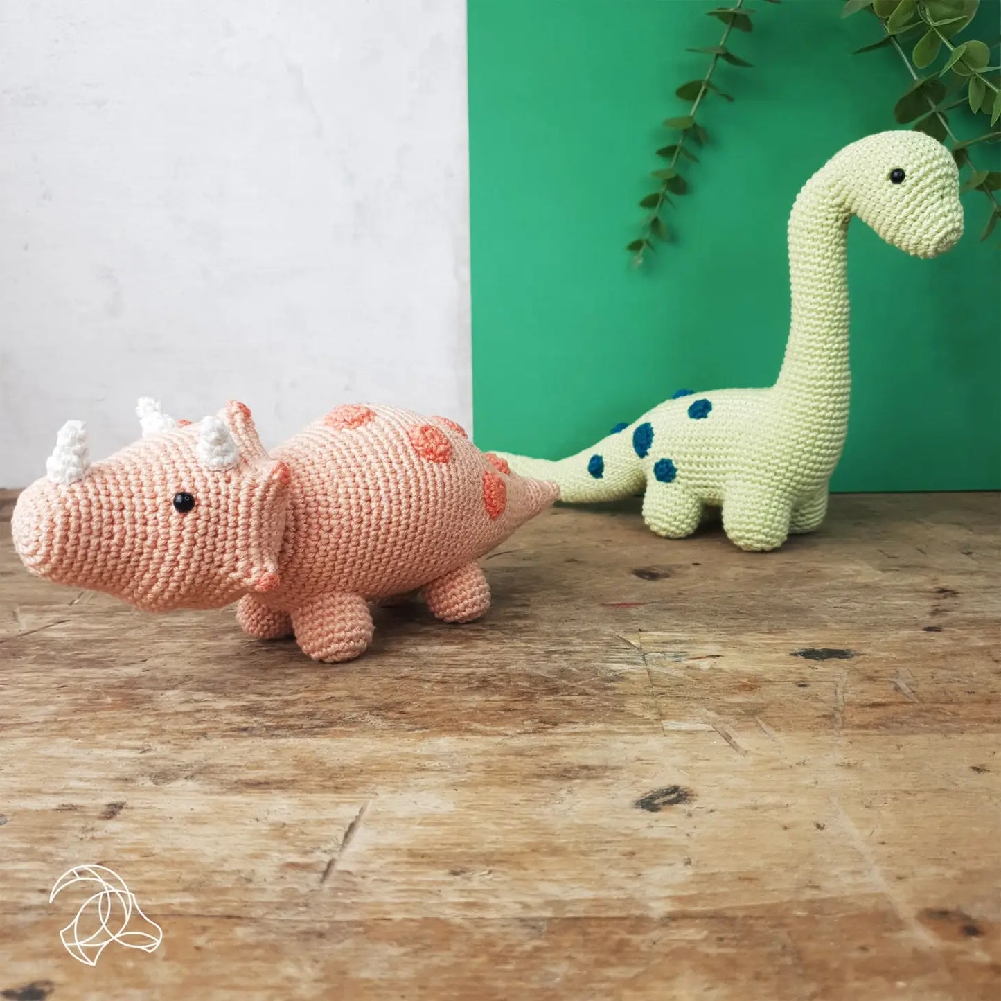 Dino Tricératops - Kit Crochet Complet