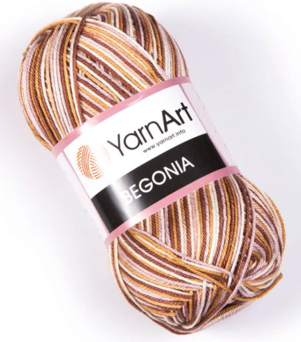BÉGONIA 50 g -Coton 100% mercerisé