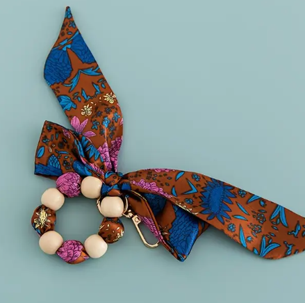 Bijoux de sac foulard