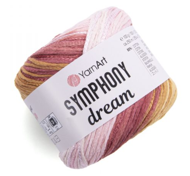 Laine SYMPHONY DREAM 100g - 80% coton, 20% viscose
