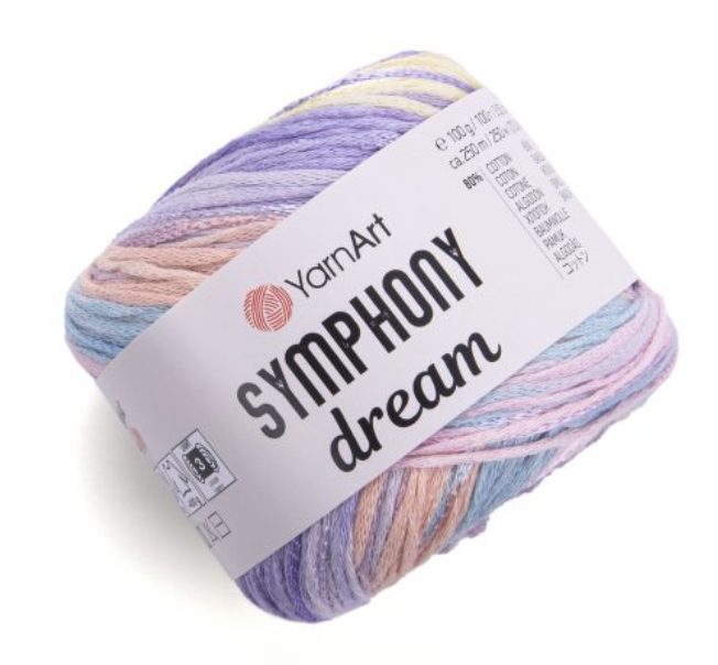 Laine SYMPHONY DREAM 100g - 80% coton, 20% viscose