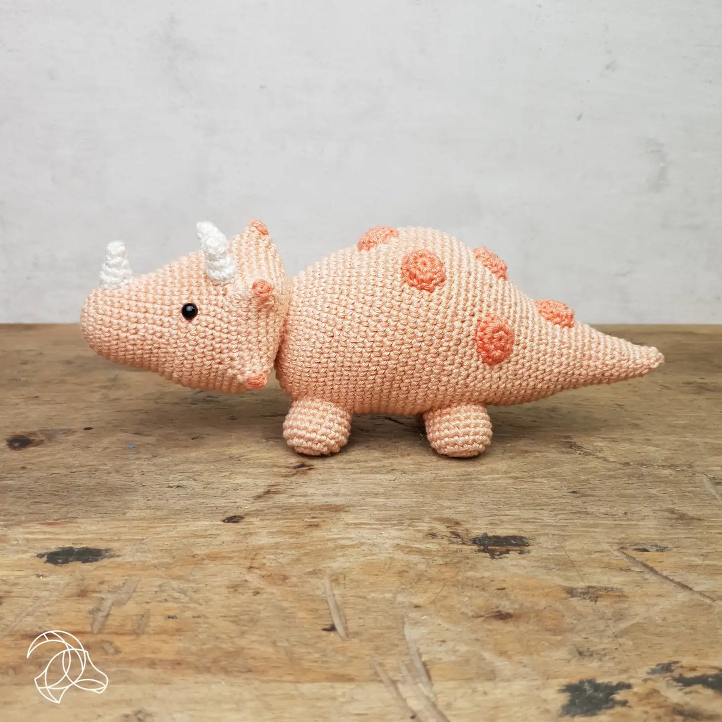 Dino Tricératops - Kit Crochet Complet