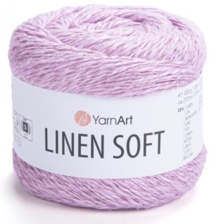 LINEN SOFT 100 g - 30% lin, 36% Viscose , 34% Cotton