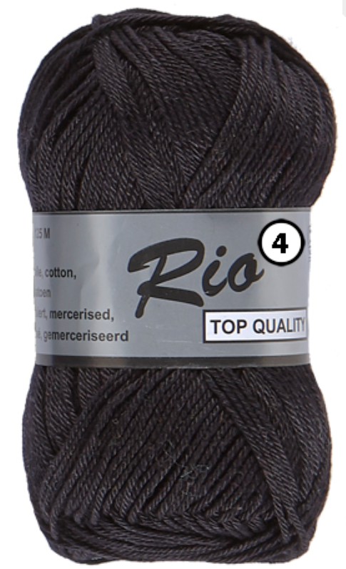 RIO 4 - 50g - 100% coton mercerisé