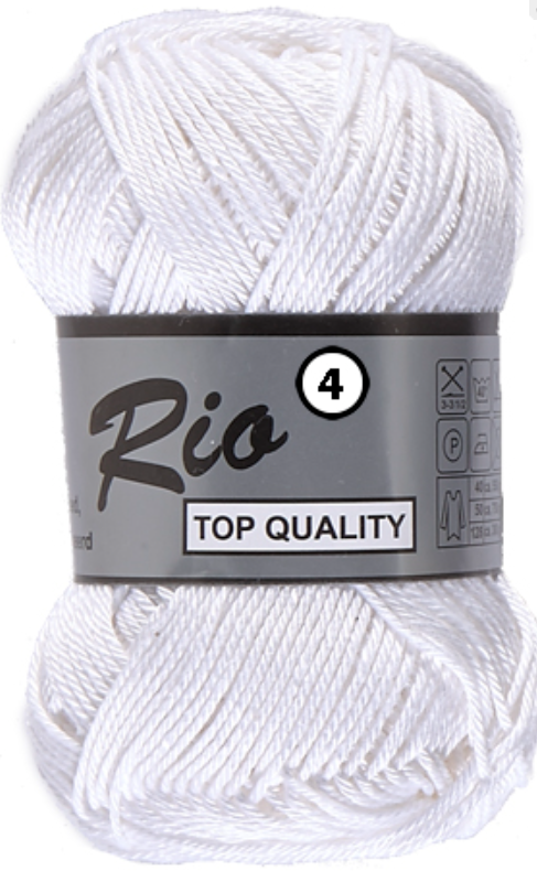 RIO 4 - 50g - 100% coton mercerisé