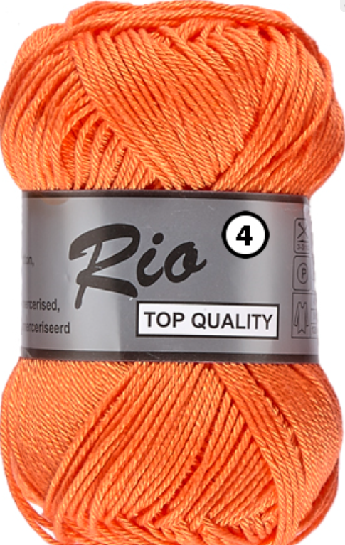 RIO 4 - 50g - 100% coton mercerisé