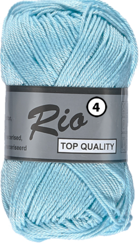 RIO 4 - 50g - 100% coton mercerisé