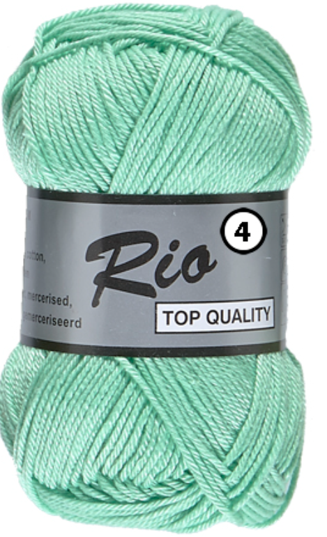 RIO 4 - 50g - 100% coton mercerisé