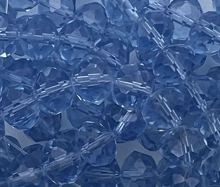 Perles " CRYSTAL YURY "  8 mm