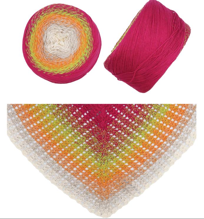 Pelote cake COTON MILU