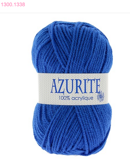 AZURITE 100% acrylique