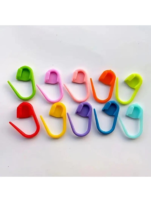 Marqueurs de mailles à fermoir multicolores (x20)