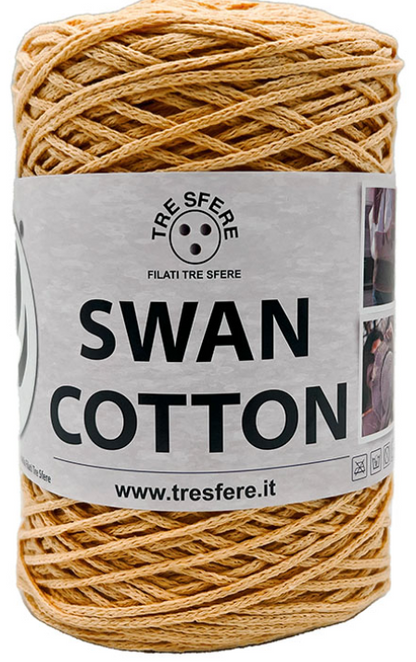 LACET SWAN COTTON- Coton macramé 70% recyclé, 30% polyester