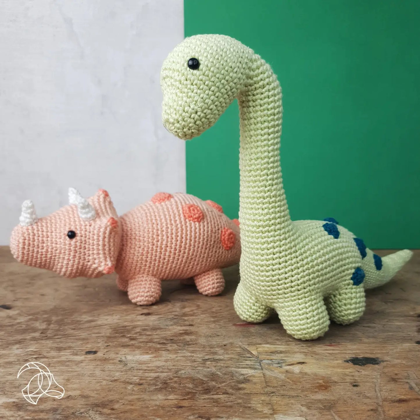 Dino Brontosaure - Kit Crochet Complet