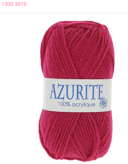 AZURITE 100% acrylique