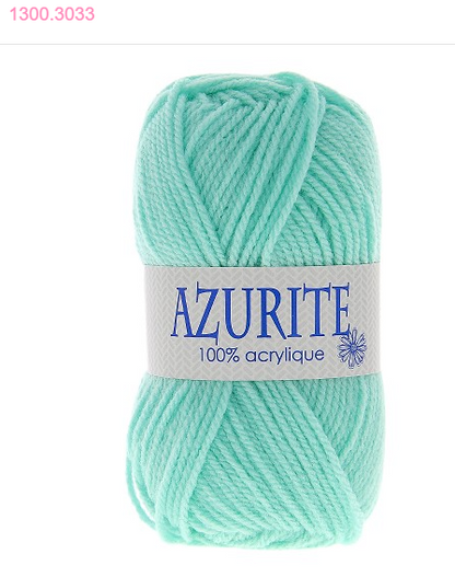 AZURITE 100% acrylique