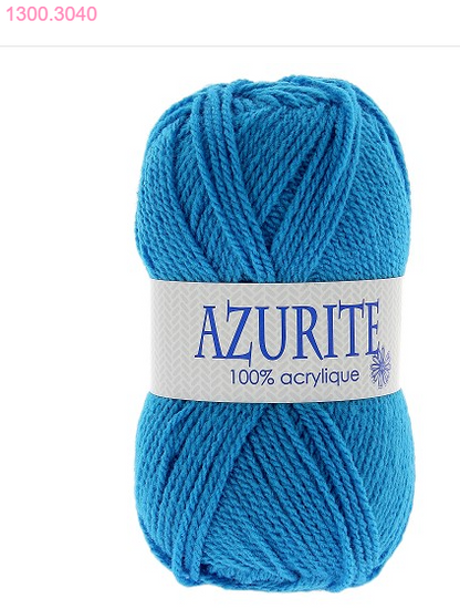 AZURITE 100% acrylique