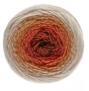 Cake  FLOWERS MERINO / HAPPY COLORS 225g - 25% laine, 75% acrylique