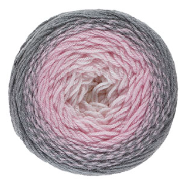Cake  FLOWERS MERINO / HAPPY COLORS 225g - 25% laine, 75% acrylique