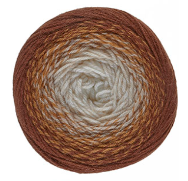 Cake  FLOWERS MERINO / HAPPY COLORS 225g - 25% laine, 75% acrylique