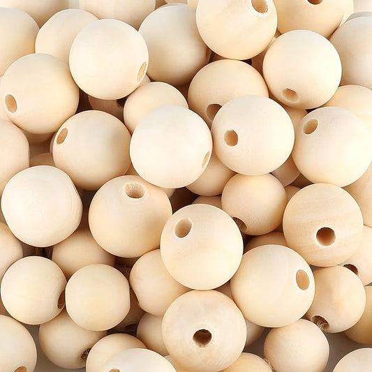 Perles en bois (x10)