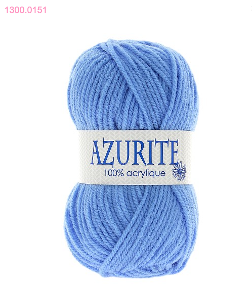 AZURITE 100% acrylique