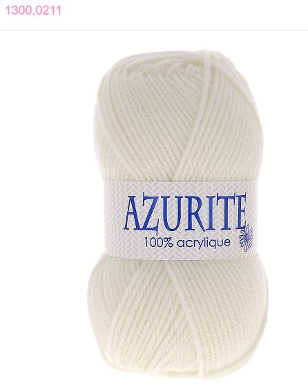 AZURITE 100% acrylique