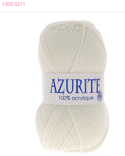 AZURITE 100% acrylique