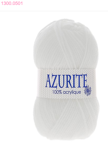 AZURITE 100% acrylique