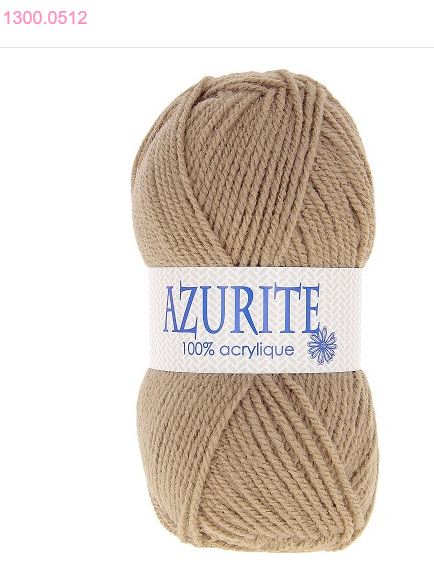 AZURITE 100% acrylique