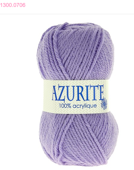AZURITE 100% acrylique