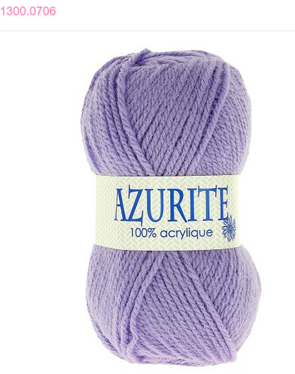 AZURITE 100% acrylique