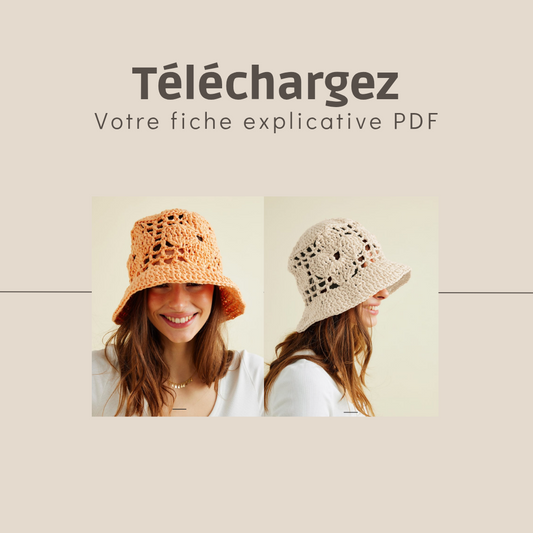 Patron PDF Chapeau RAFE de HAPPYWOOL