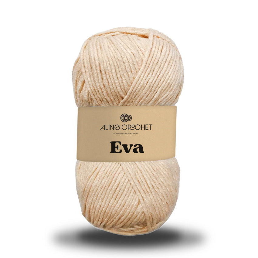 Laine EVA 100g - 49% coton, 51% acrylique