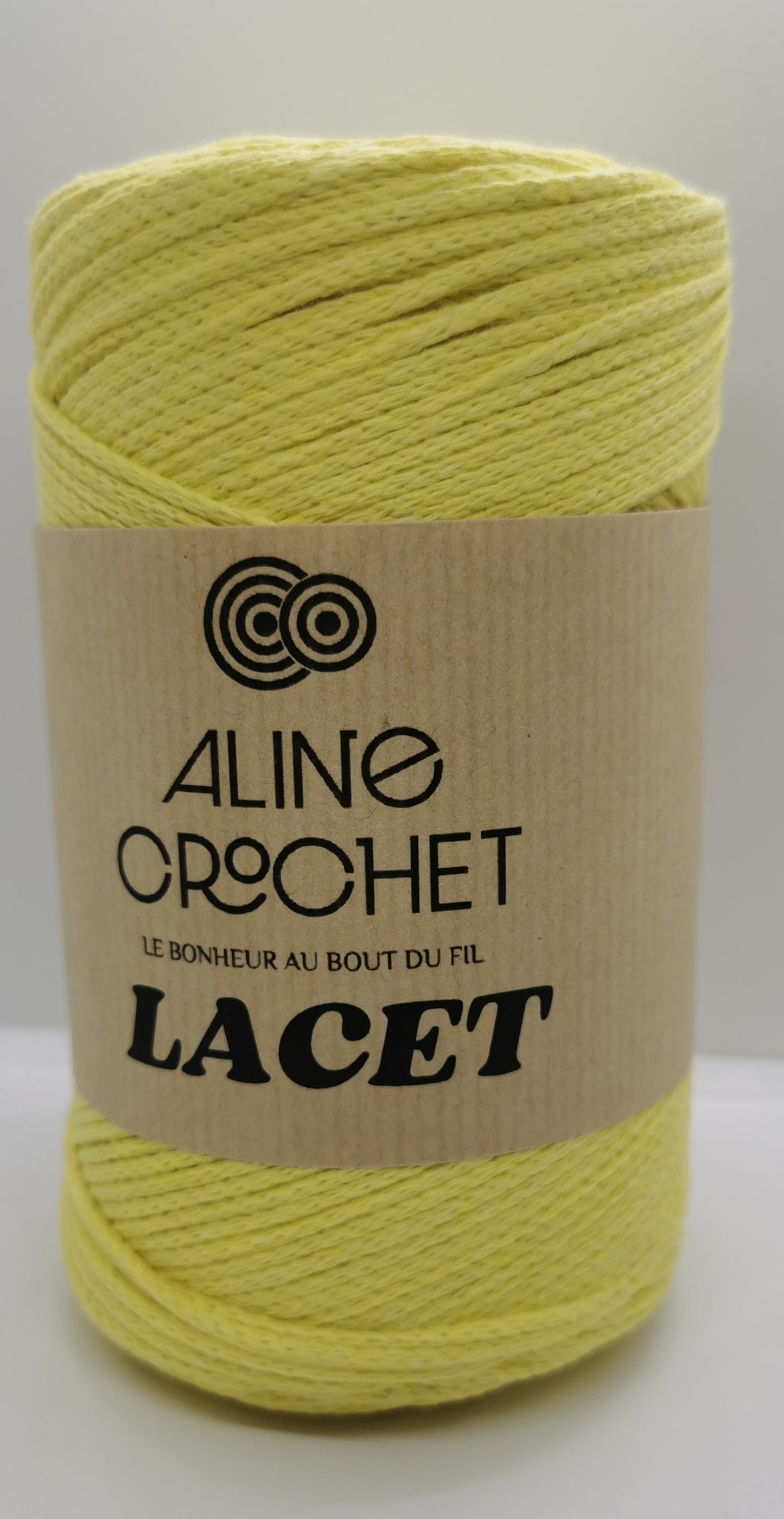 LACET 250g - Coton macramé 70% recyclé, 30% polyester