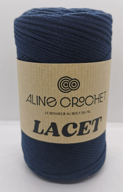 LACET 250g - Coton macramé 85% recyclé, 15% polyester