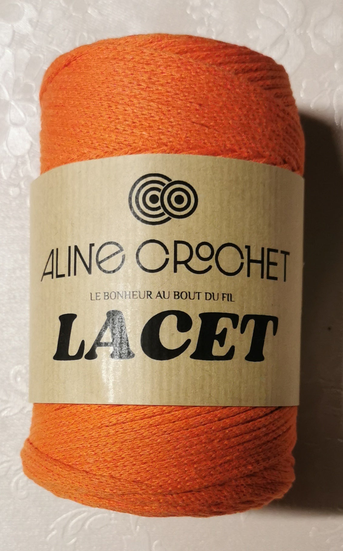 LACET 250g - Coton macramé 85% recyclé, 15% polyester