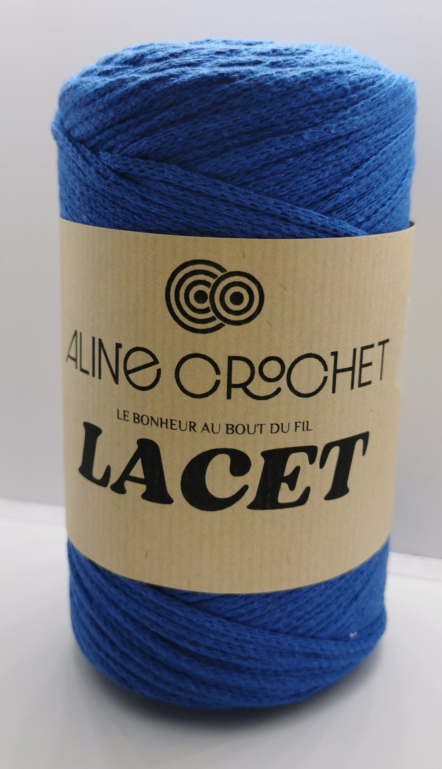 LACET 250g - Coton macramé 70% recyclé, 30% polyester