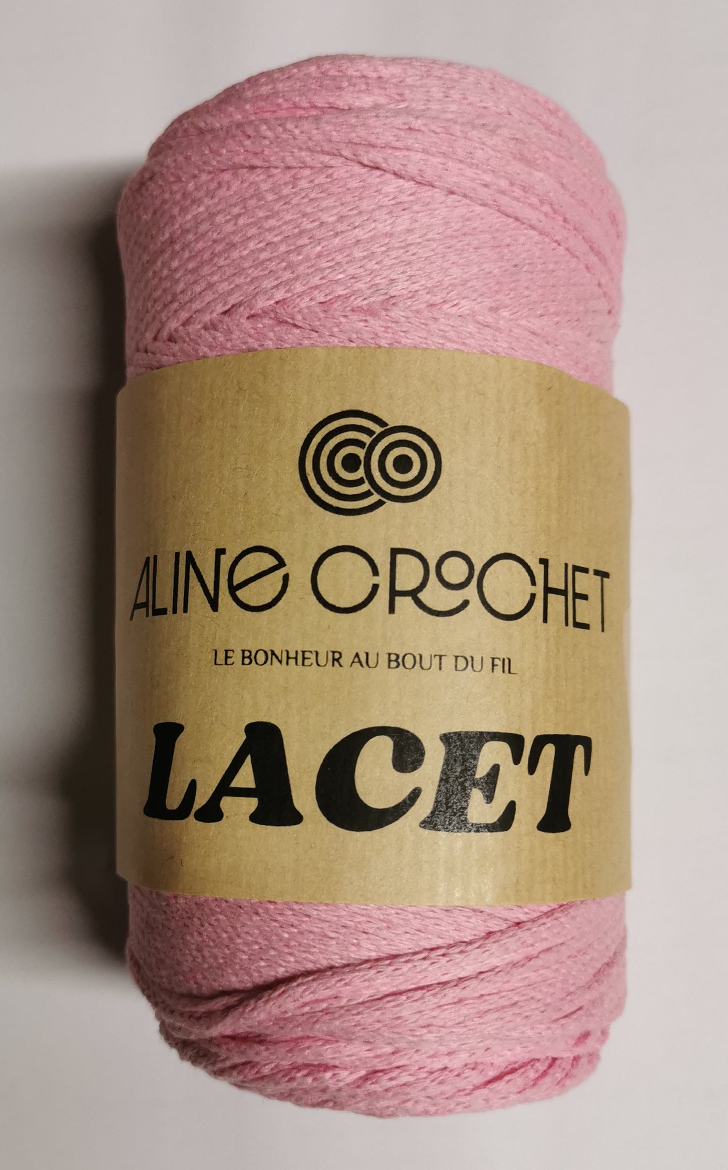 LACET 250g - Coton macramé 70% recyclé, 30% polyester