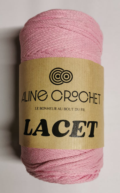 LACET 250g - Coton macramé 85% recyclé, 15% polyester