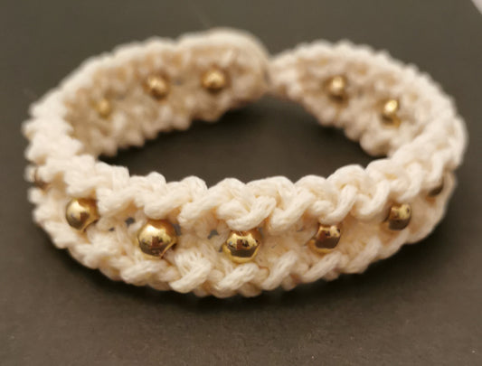 KIT Bracelet perles dorées